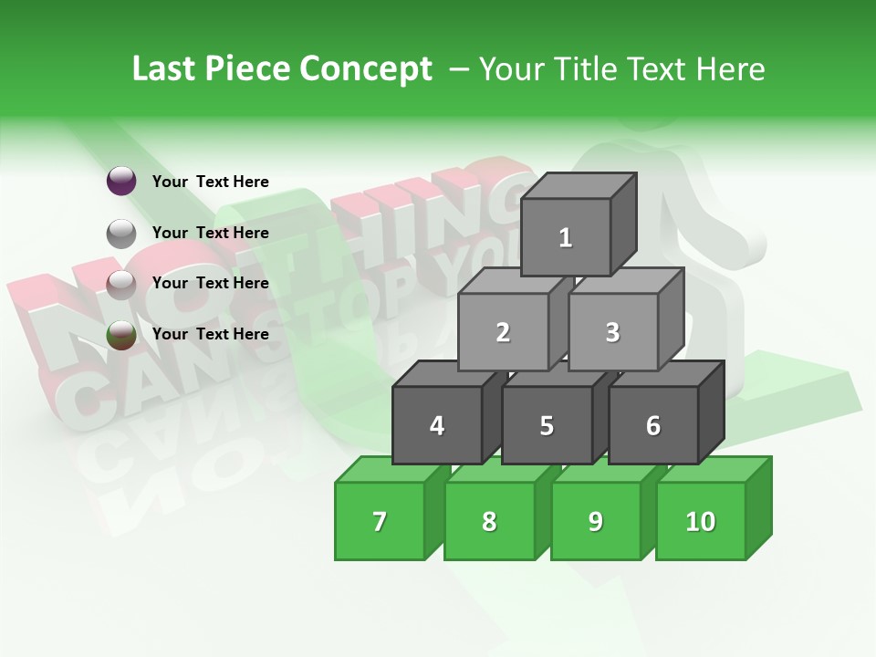 Persevere Steadfast Ascending PowerPoint Template