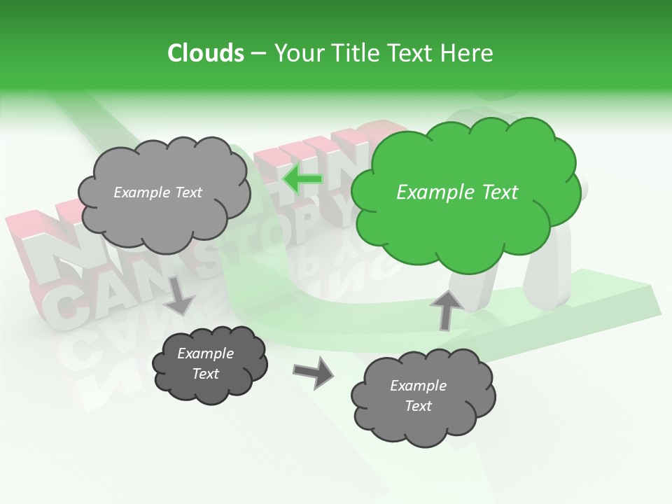 Persevere Steadfast Ascending PowerPoint Template