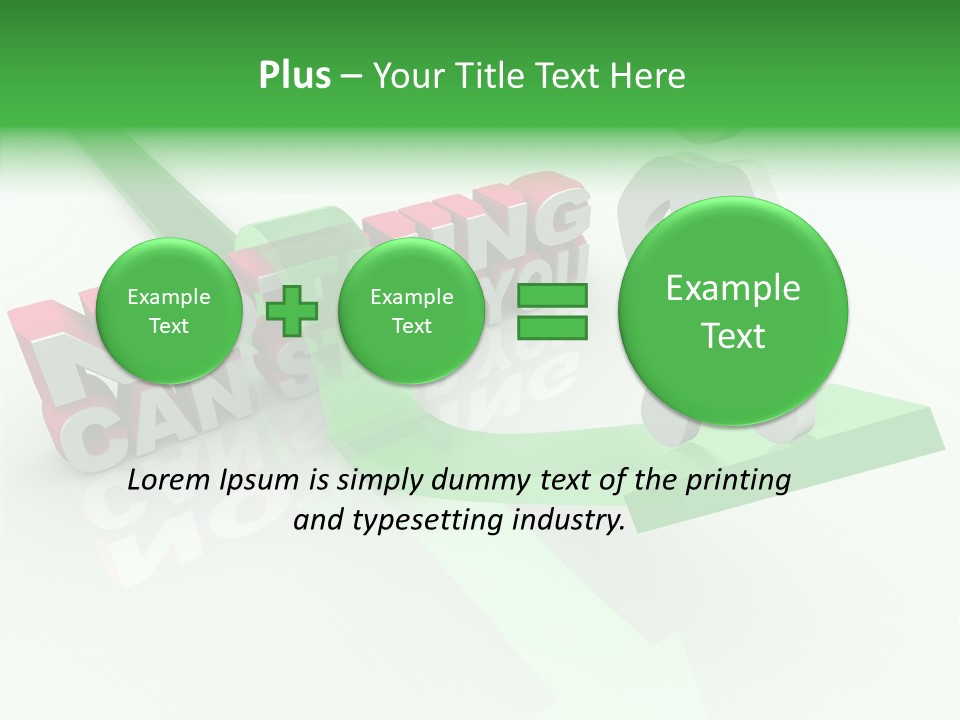 Persevere Steadfast Ascending PowerPoint Template