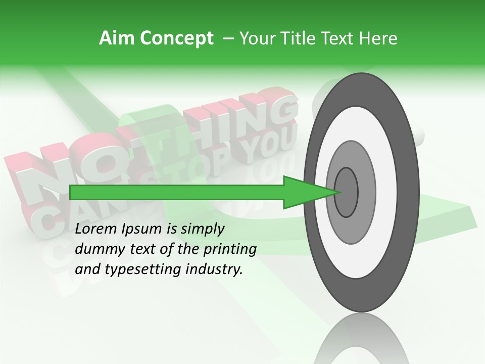 Persevere Steadfast Ascending PowerPoint Template