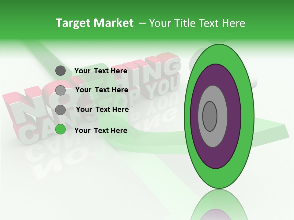 Persevere Steadfast Ascending PowerPoint Template