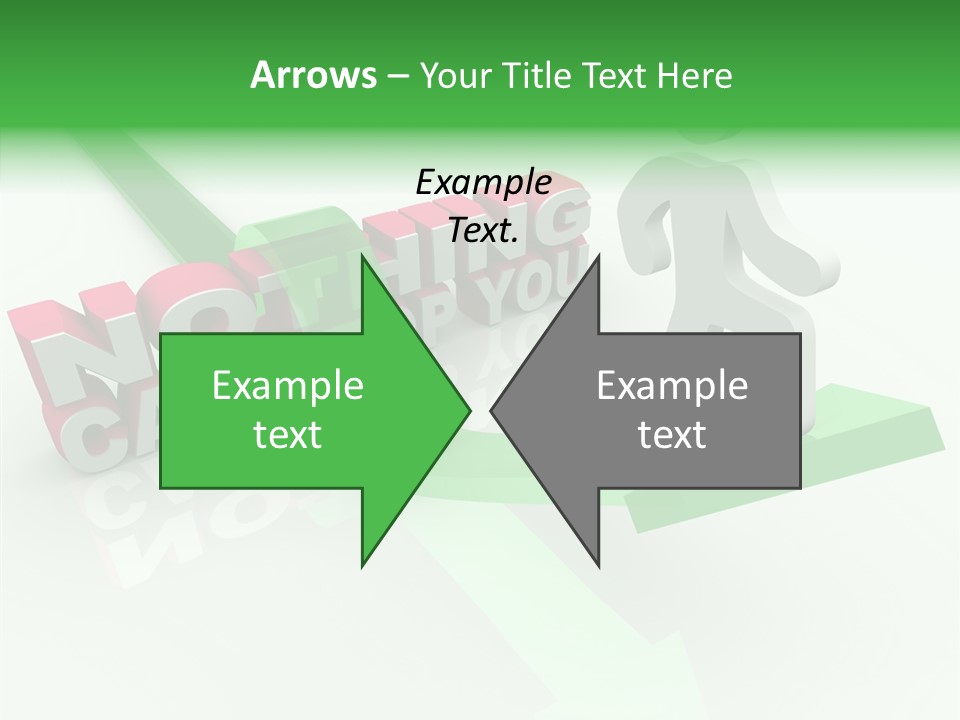 Persevere Steadfast Ascending PowerPoint Template