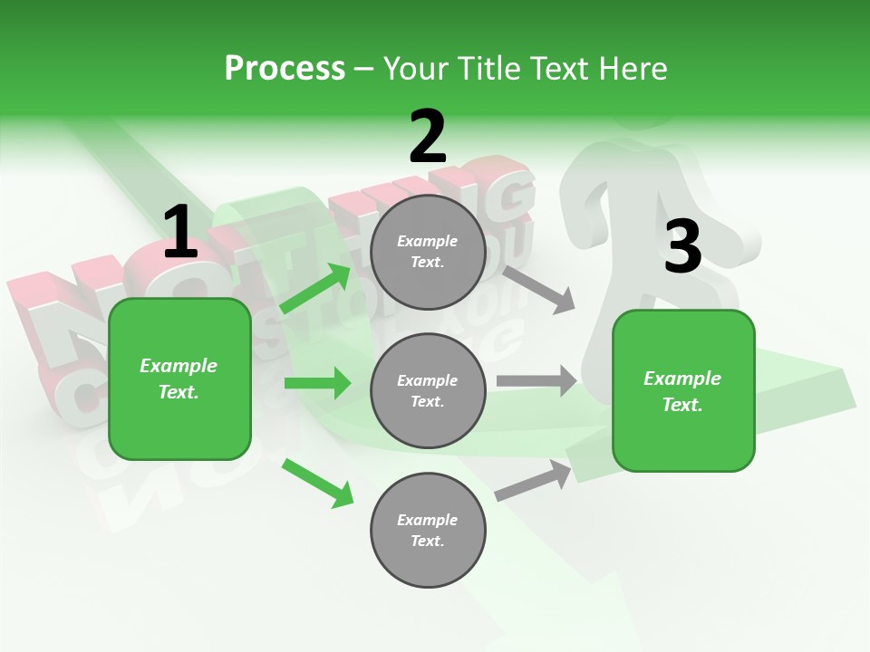 Persevere Steadfast Ascending PowerPoint Template