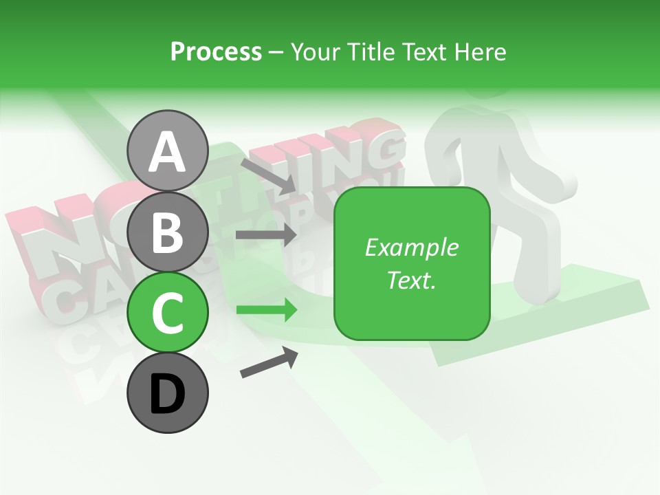 Persevere Steadfast Ascending PowerPoint Template