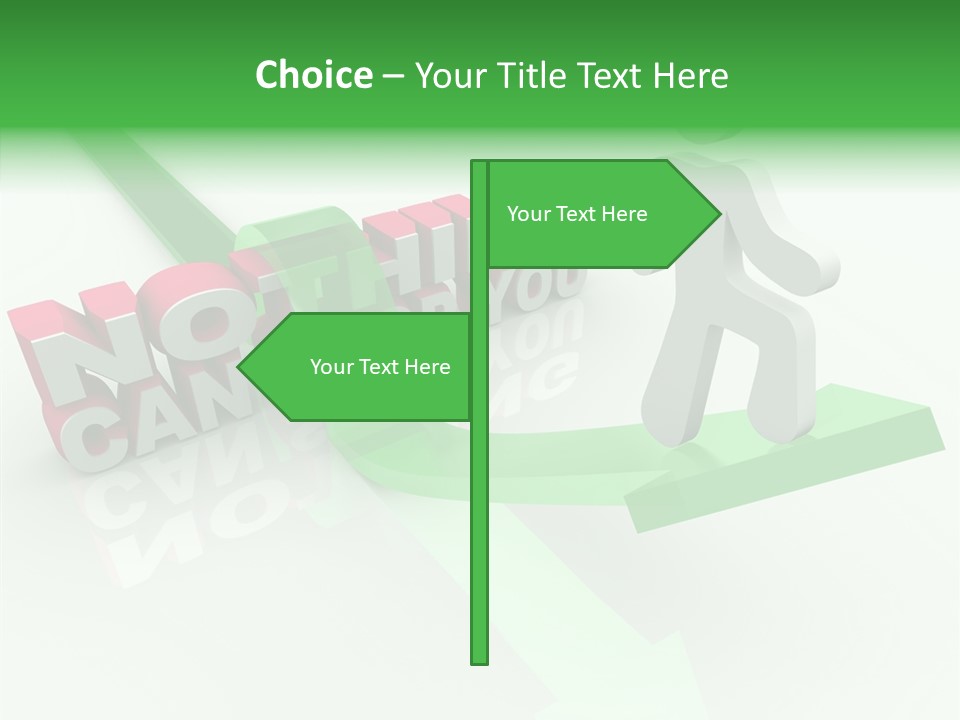 Persevere Steadfast Ascending PowerPoint Template