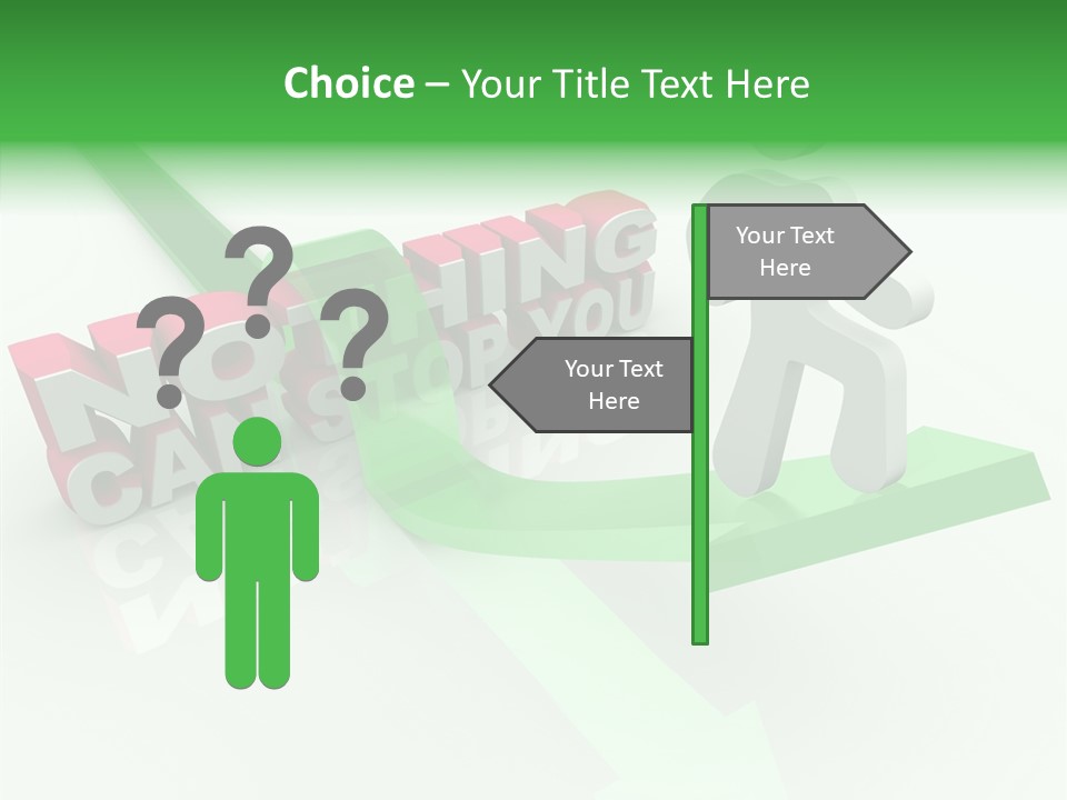 Persevere Steadfast Ascending PowerPoint Template