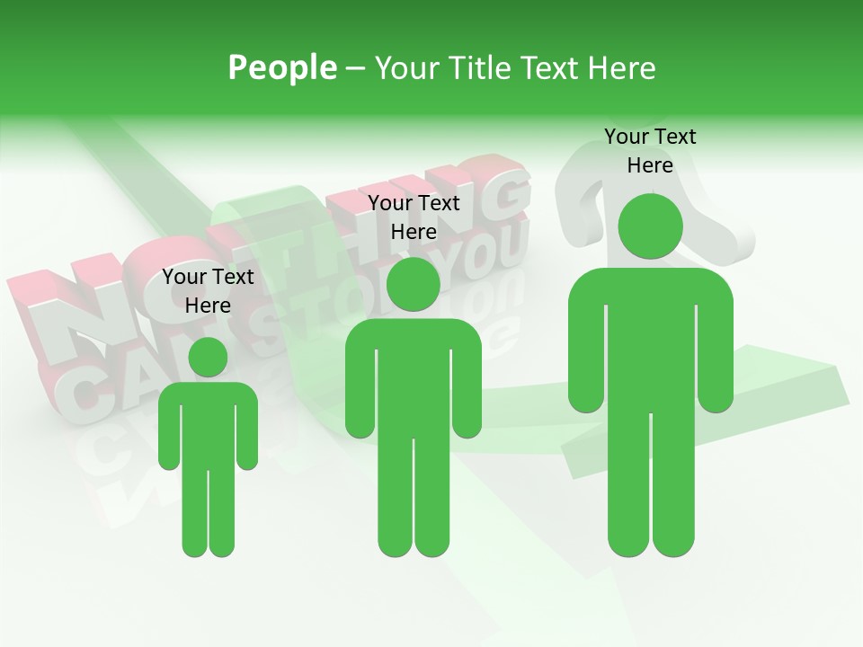 Persevere Steadfast Ascending PowerPoint Template