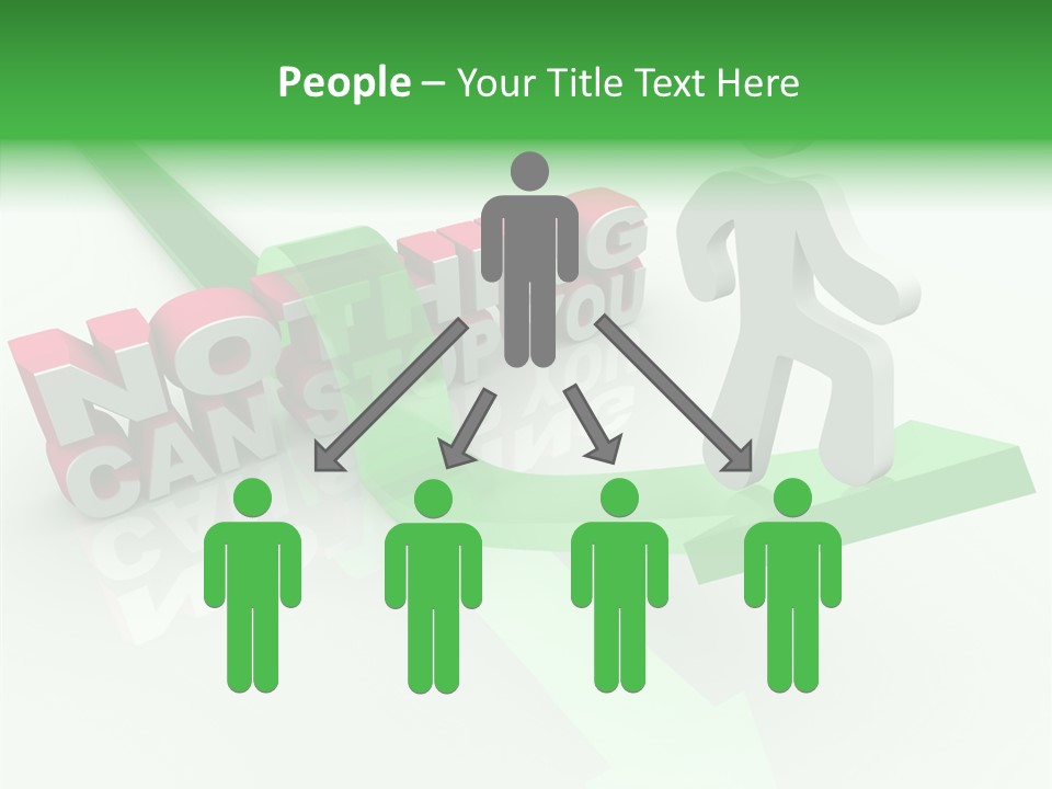 Persevere Steadfast Ascending PowerPoint Template