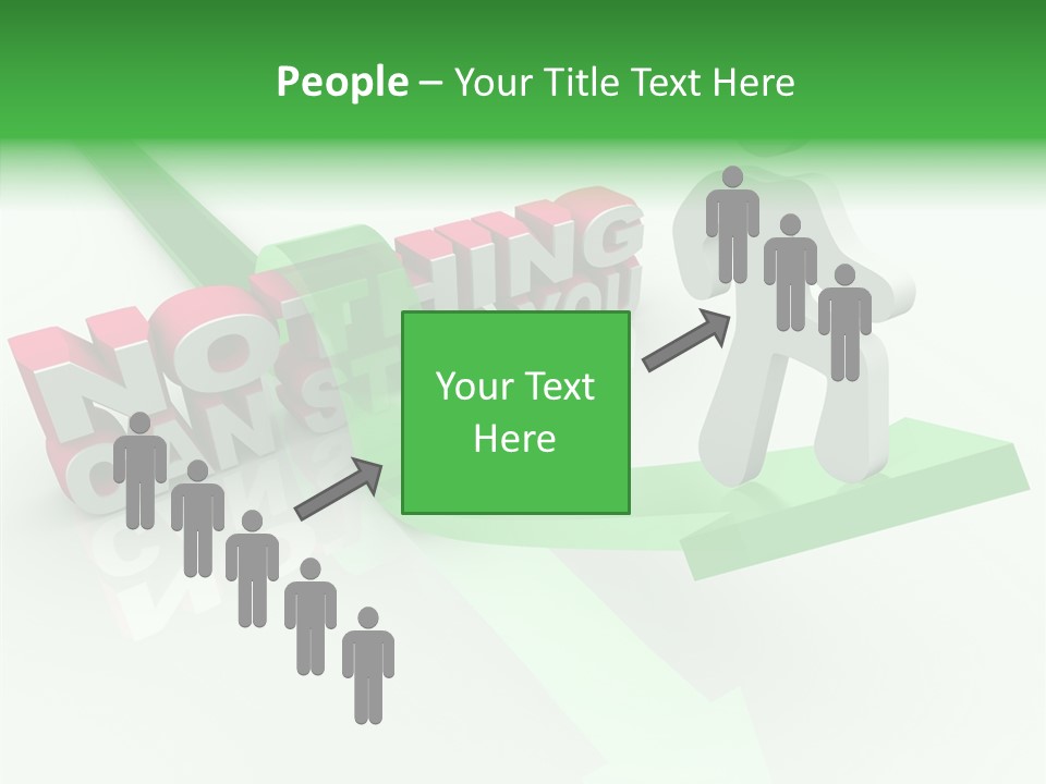 Persevere Steadfast Ascending PowerPoint Template