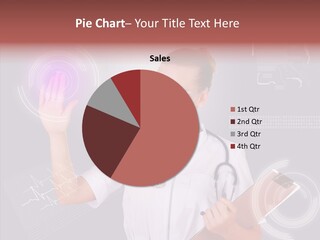 Healthcare Hi Tech Lifestyle PowerPoint Template