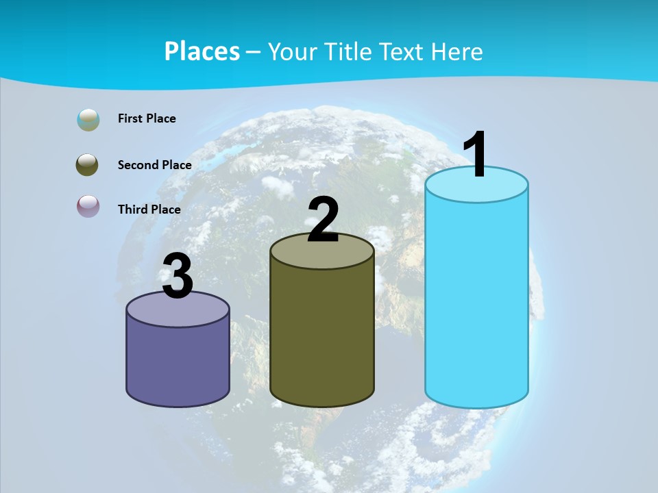 Globe Forests Ozone PowerPoint Template