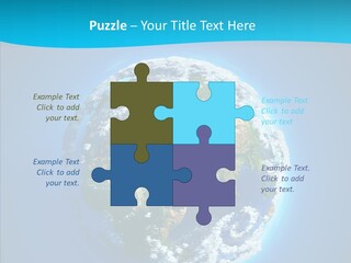 Globe Forests Ozone PowerPoint Template