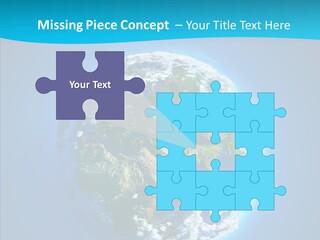 Globe Forests Ozone PowerPoint Template
