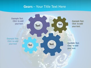Globe Forests Ozone PowerPoint Template