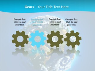 Globe Forests Ozone PowerPoint Template