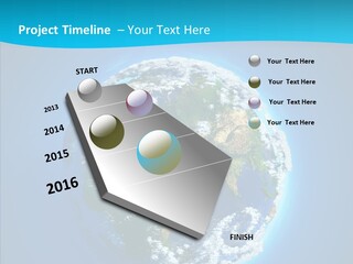 Globe Forests Ozone PowerPoint Template