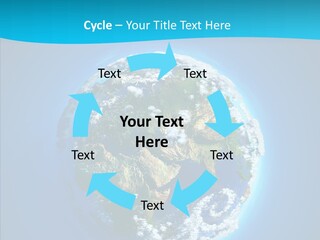 Globe Forests Ozone PowerPoint Template
