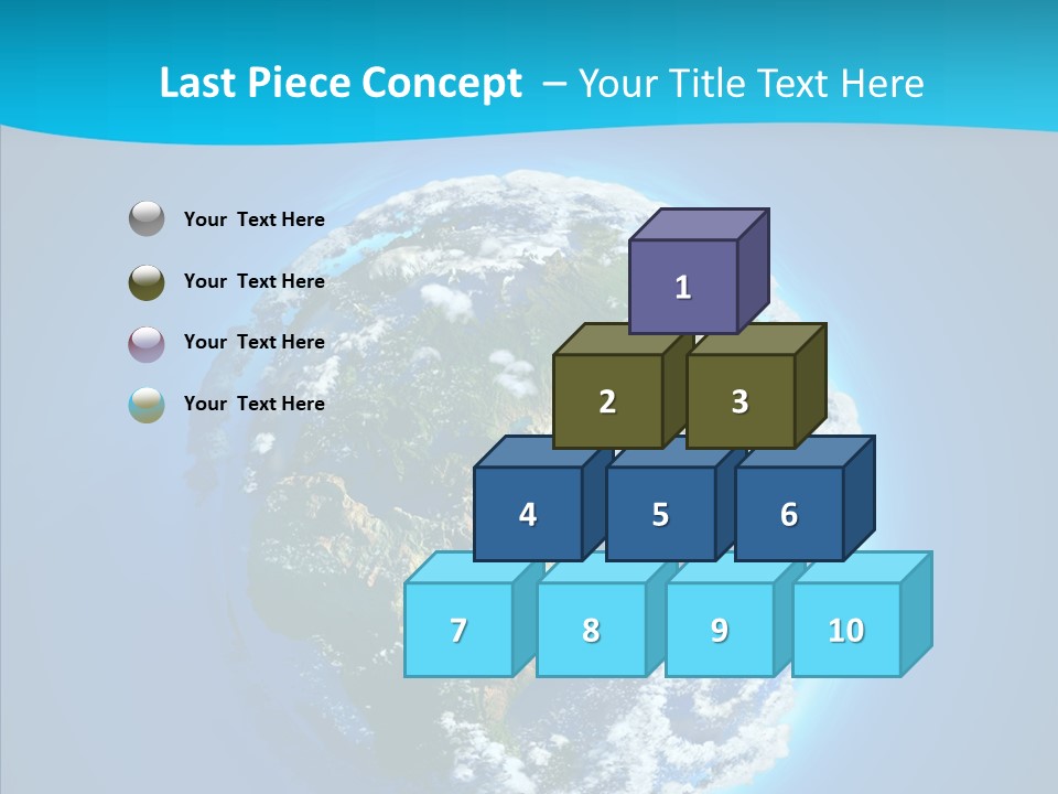 Globe Forests Ozone PowerPoint Template