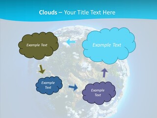 Globe Forests Ozone PowerPoint Template