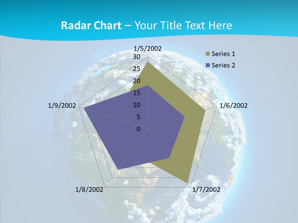 Globe Forests Ozone PowerPoint Template