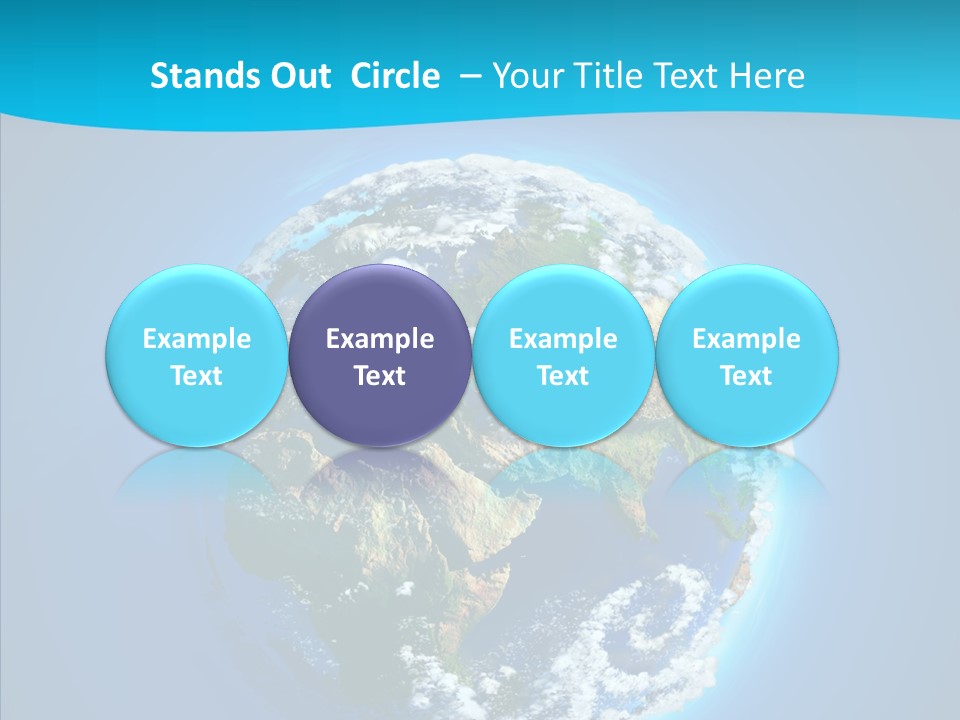 Globe Forests Ozone PowerPoint Template