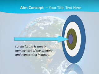 Globe Forests Ozone PowerPoint Template