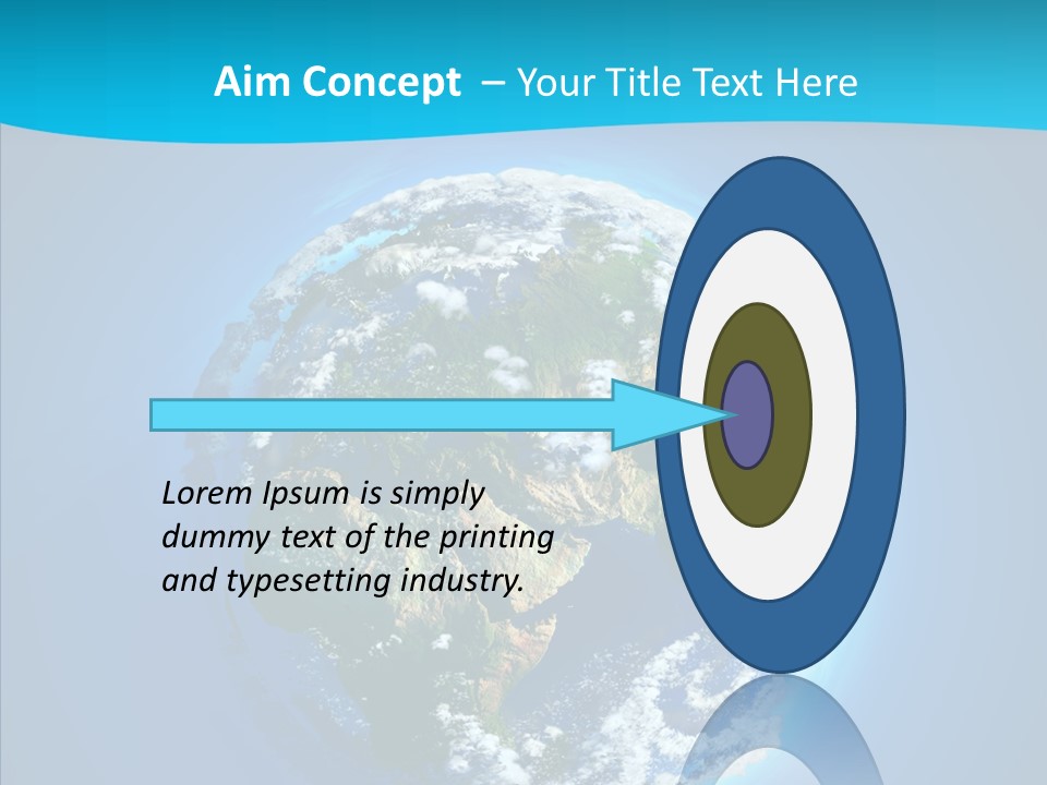 Globe Forests Ozone PowerPoint Template