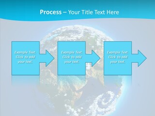 Globe Forests Ozone PowerPoint Template