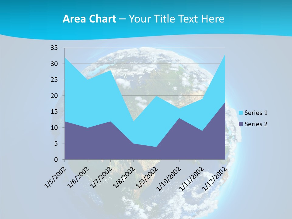 Globe Forests Ozone PowerPoint Template