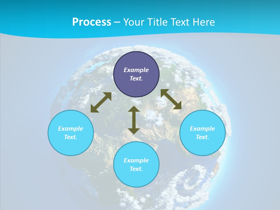 Globe Forests Ozone PowerPoint Template