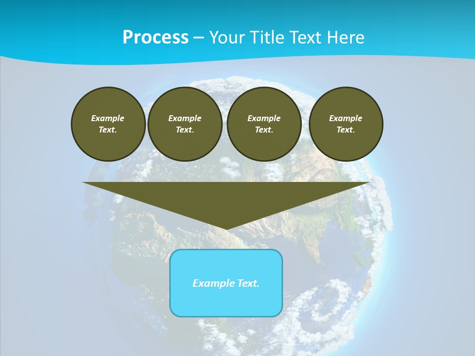 Globe Forests Ozone PowerPoint Template