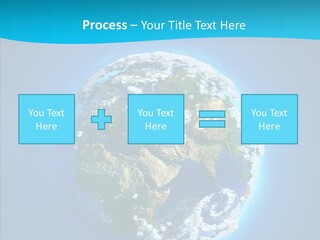 Globe Forests Ozone PowerPoint Template