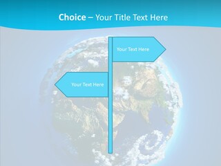 Globe Forests Ozone PowerPoint Template