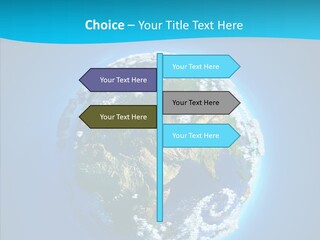 Globe Forests Ozone PowerPoint Template