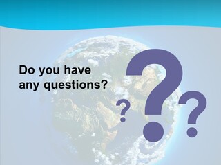 Globe Forests Ozone PowerPoint Template