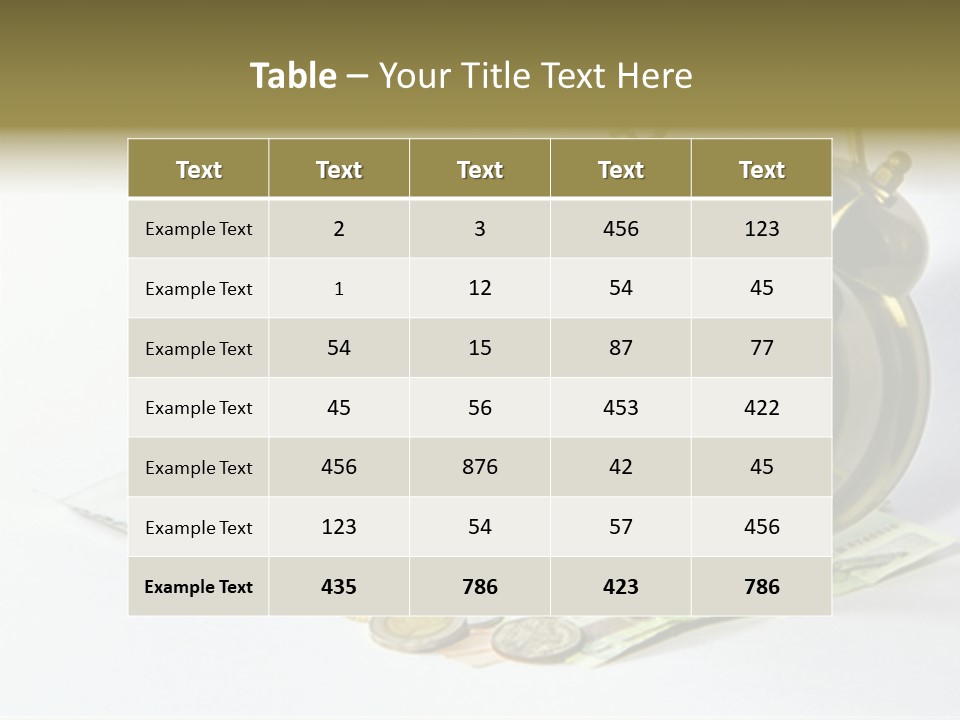 We T Middle Urface PowerPoint Template