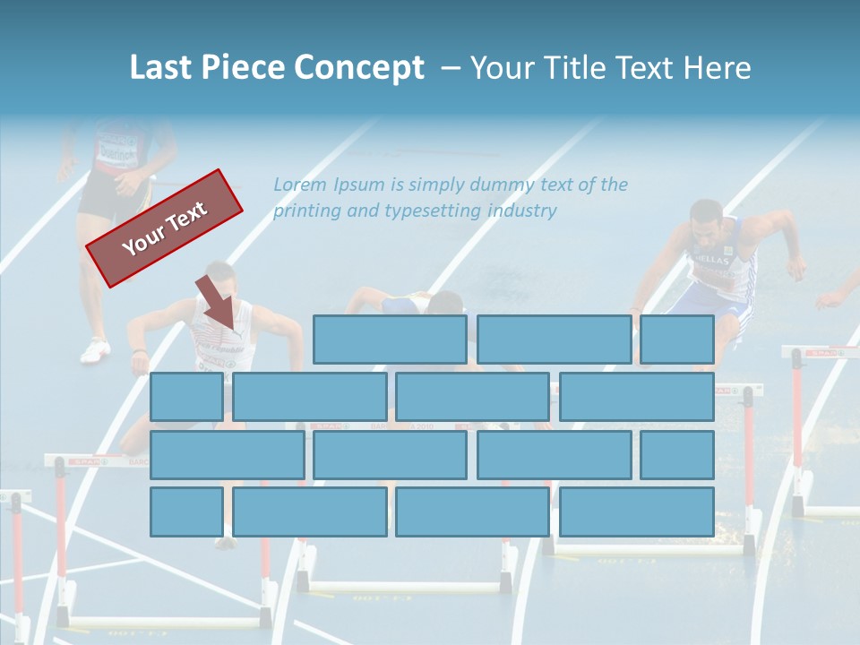 Olympic Metres Long PowerPoint Template
