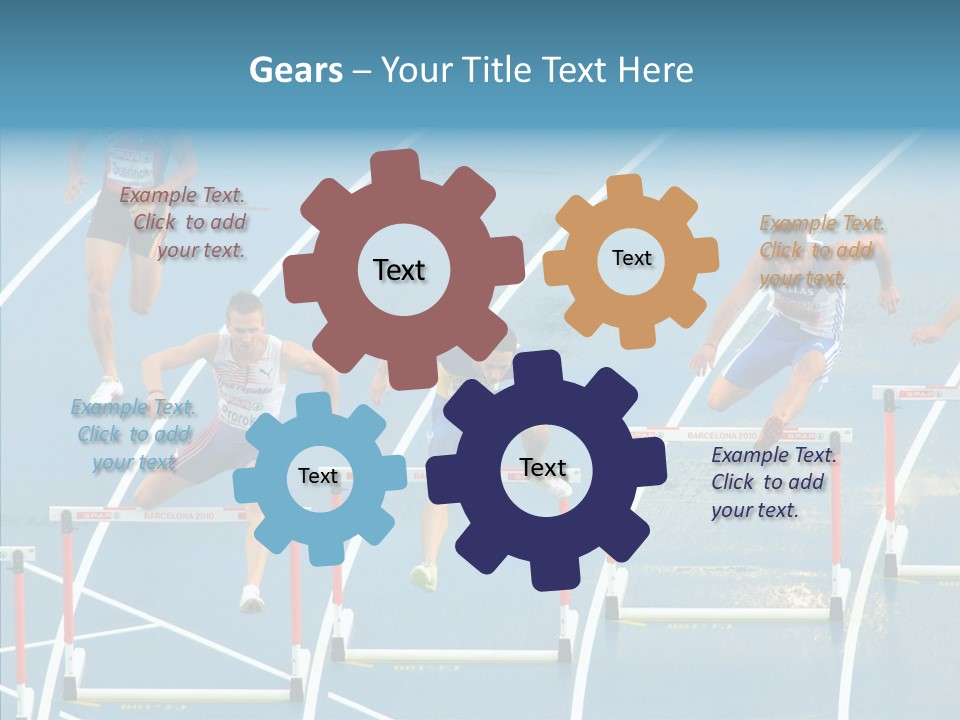 Olympic Metres Long PowerPoint Template