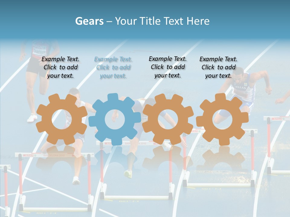 Olympic Metres Long PowerPoint Template