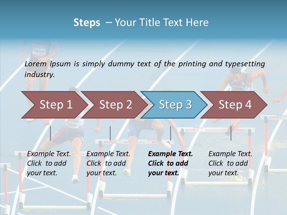 Olympic Metres Long PowerPoint Template