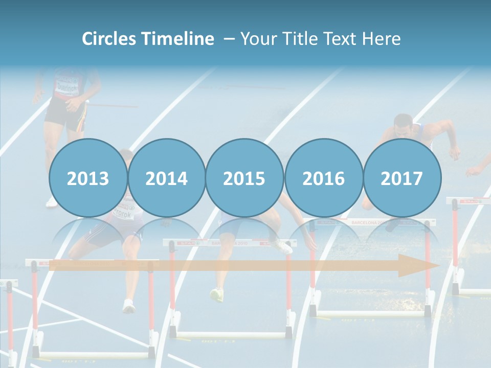 Olympic Metres Long PowerPoint Template