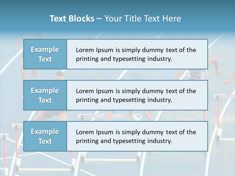 Olympic Metres Long PowerPoint Template
