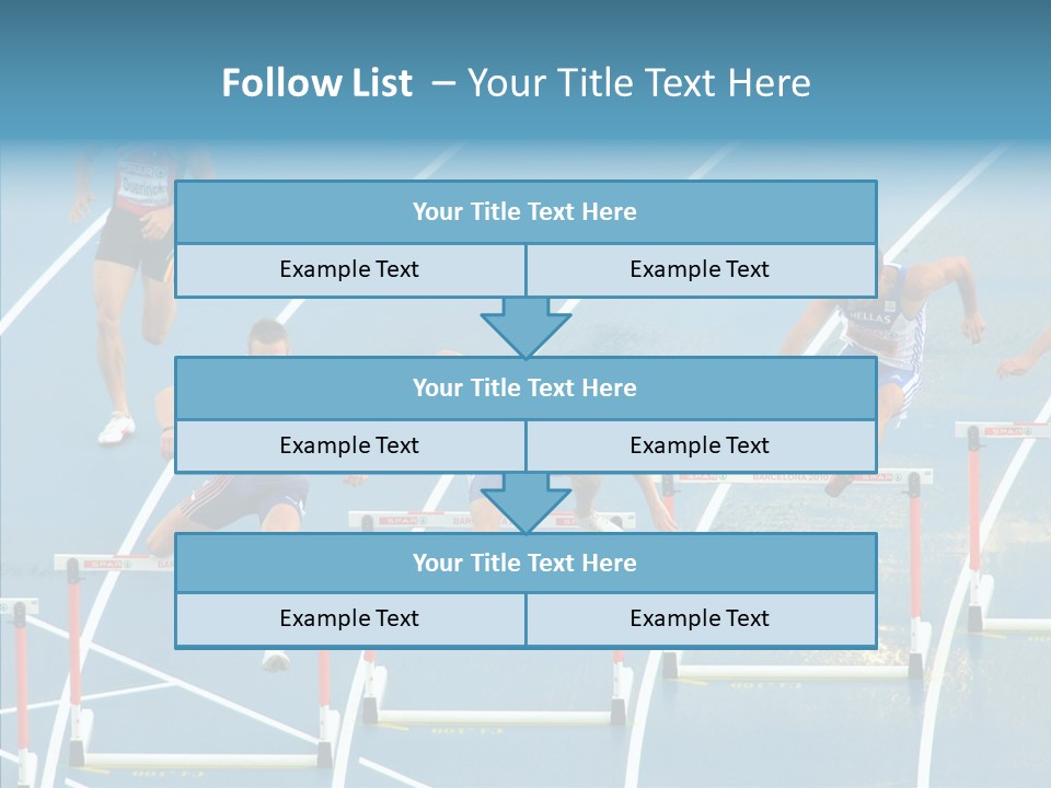 Olympic Metres Long PowerPoint Template