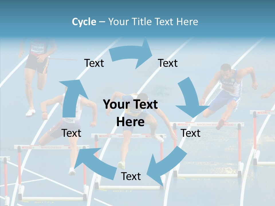 Olympic Metres Long PowerPoint Template