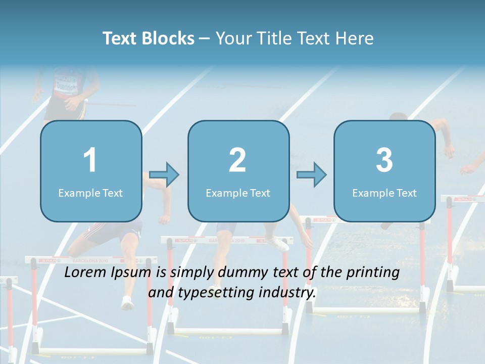 Olympic Metres Long PowerPoint Template