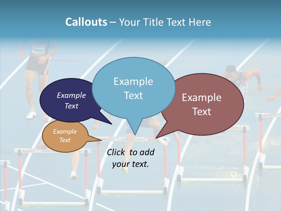 Olympic Metres Long PowerPoint Template