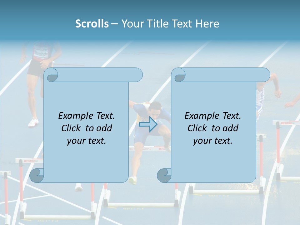 Olympic Metres Long PowerPoint Template