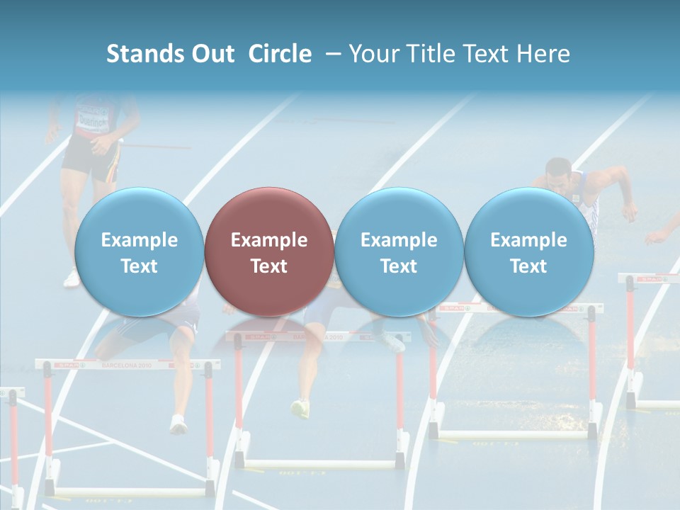 Olympic Metres Long PowerPoint Template