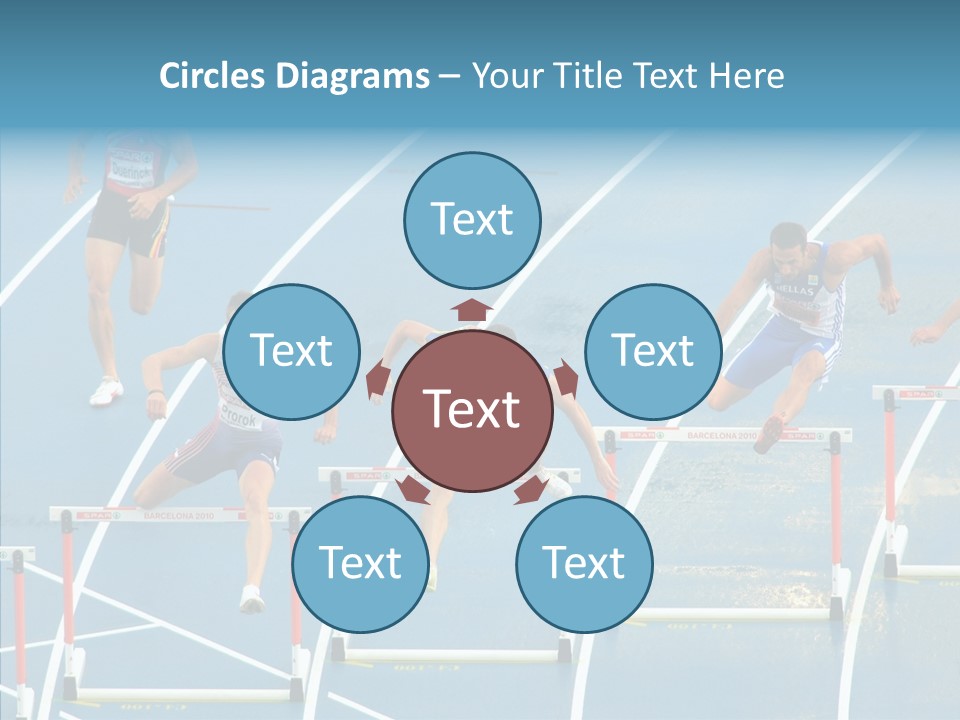 Olympic Metres Long PowerPoint Template