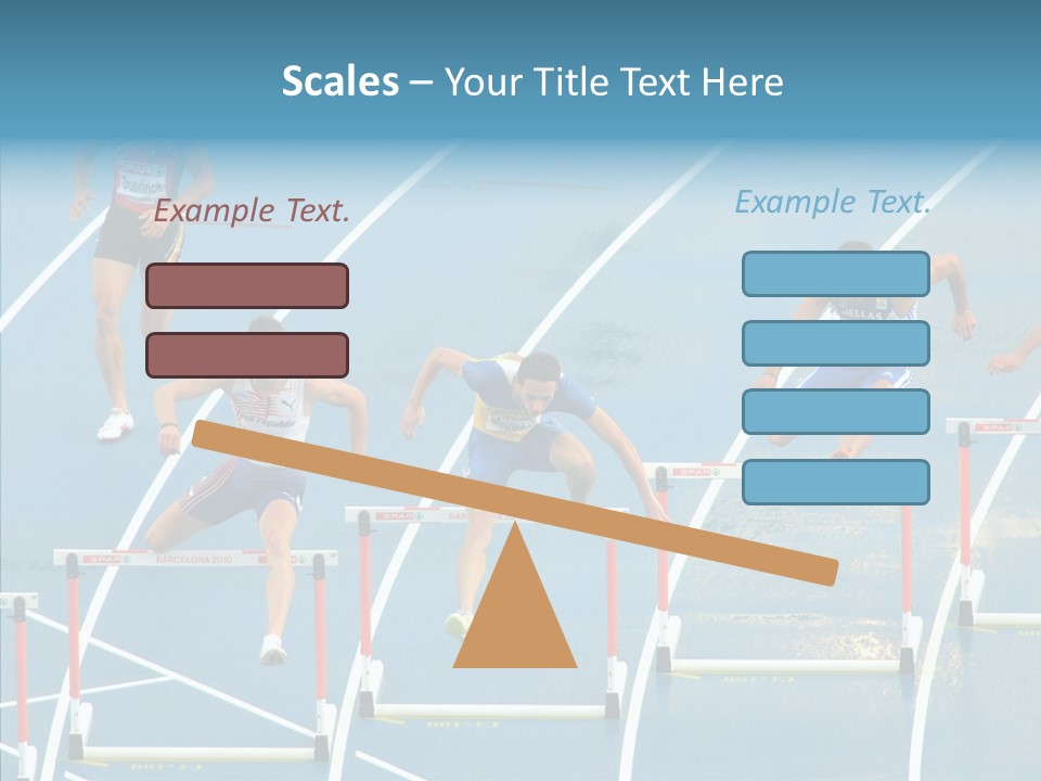 Olympic Metres Long PowerPoint Template